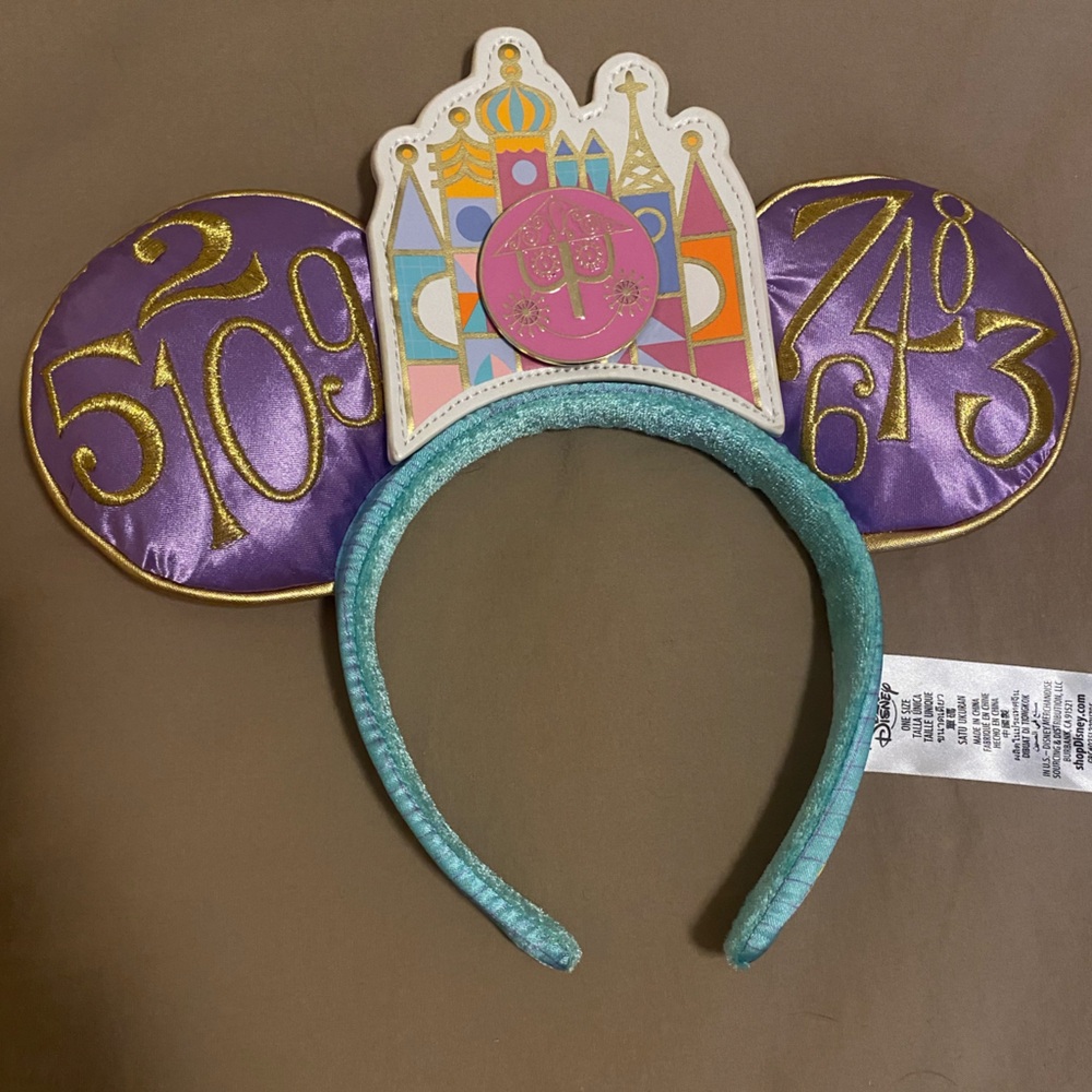 Disney Main Attraction 'It's a Small World' Headband